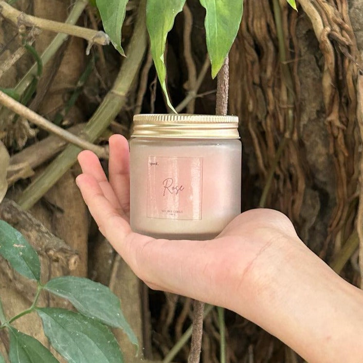 Rose Scented Candle